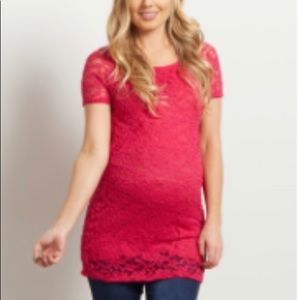 Maternity shirt from PinkBlush